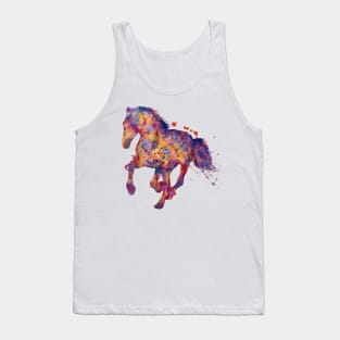 Running Stallion Silhouette Tank Top